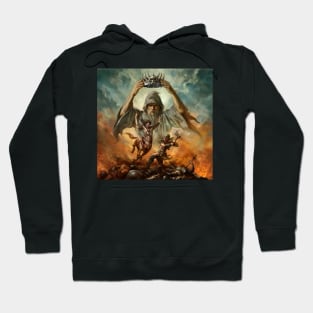 Bone Crown Fantasy Cover Hoodie